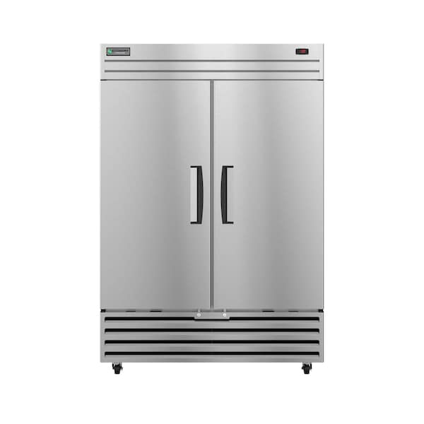 Hoshizaki Freezer, Two Section Upright, Full Stainless Doors with Lock, EF2A-FS - main